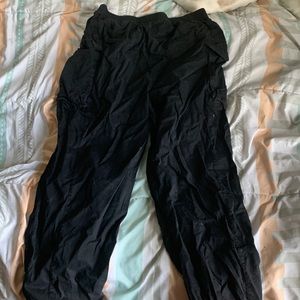 Black cargo pants